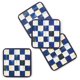 thumbnail image 1 of Posavasos MACKENZIE-CHILDS Royal Check - Juego de 4, 1 of 6