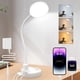 thumbnail image 1 of Lámpara de escritorio LED ZAPLIT de 15 W con USB, regulable y cuello de cisne flexible, 1 of 8