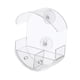 thumbnail image 2 of Comedero para pájaros con ventana transparente, comedero para pájaros de acrílico, caja para pájaros, regalo para observación de aves, fácil de limpia, 2 of 5