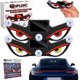 thumbnail image 1 of Luz coche ojos demonio solar inalámbrica USB-C recargable SUV camionetas, 1 of 8