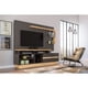 thumbnail image 2 of Estante Home Vicente Titanio Carvalho, 2 of 4