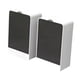 thumbnail image 3 of 2 Jaboneras De Pared Para Ducha, Soporte Adhesivo Decorativo Para Jabón Con Tapa, 2 Unidades, Color Blanco, 3 of 3