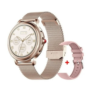 Startechoffice - Reloj Inteligente Smartwatch Bluetooth Elegante Correas Metal Y Silicona