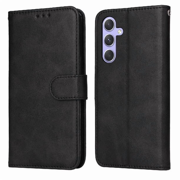Funda Billetera para Samsung Galaxy M54 5G con Porta Tarjetas y Soporte Ajustable Negro