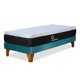 thumbnail image 1 of Cama Europea Zen Top Foam 1.5 Plaza Base Normal, 1 of 4