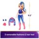 thumbnail image 2 of Muñeca Isabel de Unicorn Academy con pelo con mechas de 24 cm con Acc, 2 of 9