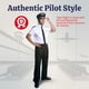 thumbnail image 3 of Disfraz de piloto Dress Up America para hombre, Halloween, talla pequeña, 3 of 6