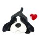 thumbnail image 1 of Juguete Del Latido Del Corazón Del Perrito, Juguete Del Perro De Los Juguetes De La Felpa Del Animal Relleno Del Animal Doméstico, 1 of 3