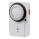 thumbnail image 1 of Timer Electrico Temporizador Programable Cultivo Indoor 24hr blanco, 1 of 4