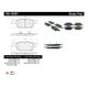 thumbnail image 2 of Pastillas Freno para auto Mercedes Benz GLE450 AMG 2012-2019 Delantero, 2 of 5