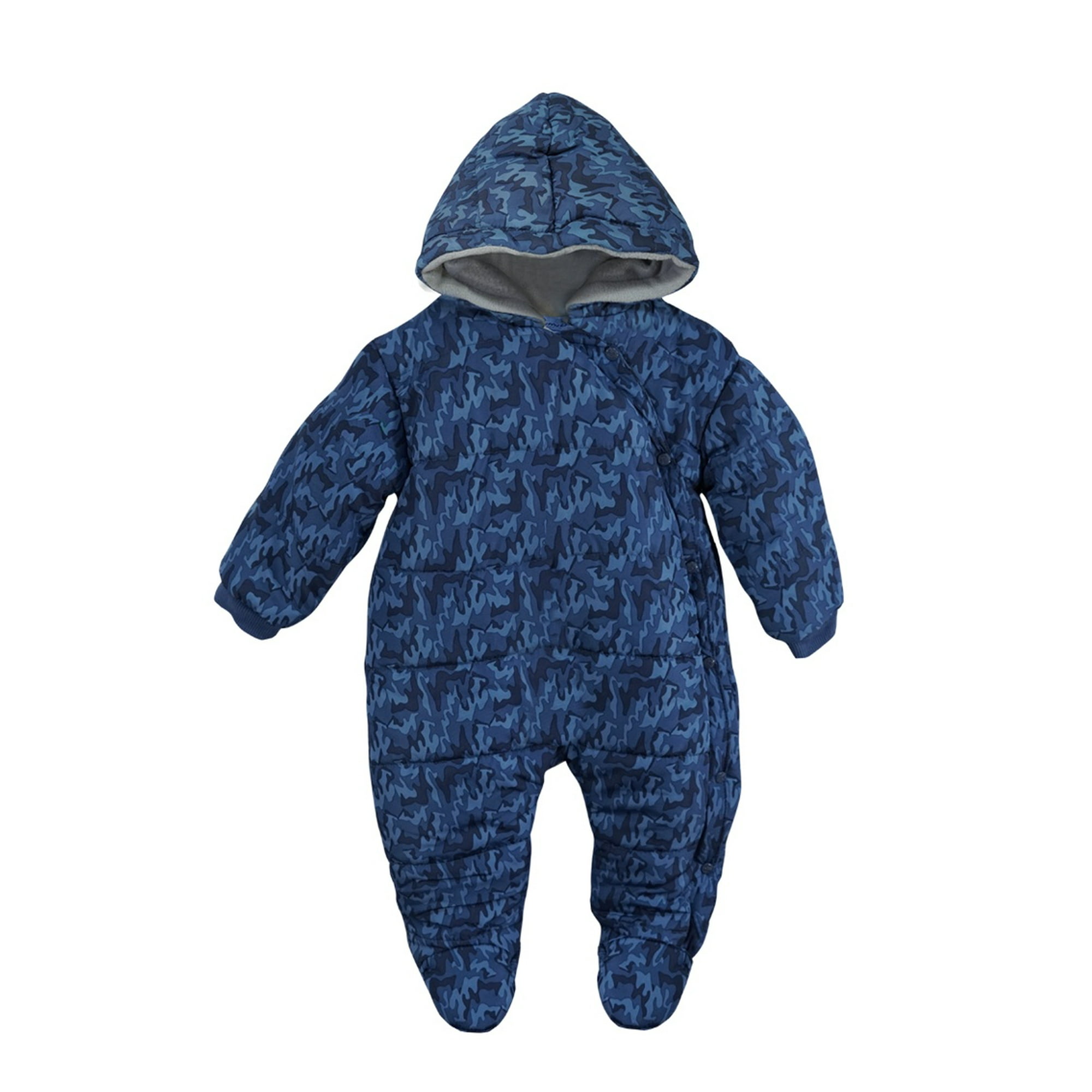 Pumucki - Enterito Térmico Azul Militar Talla 3-6m