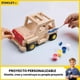 thumbnail image 5 of Auto Todoterreno de Madera con Tornillos para Niños - Arma y Juega con Stanley Jr, 5 of 7