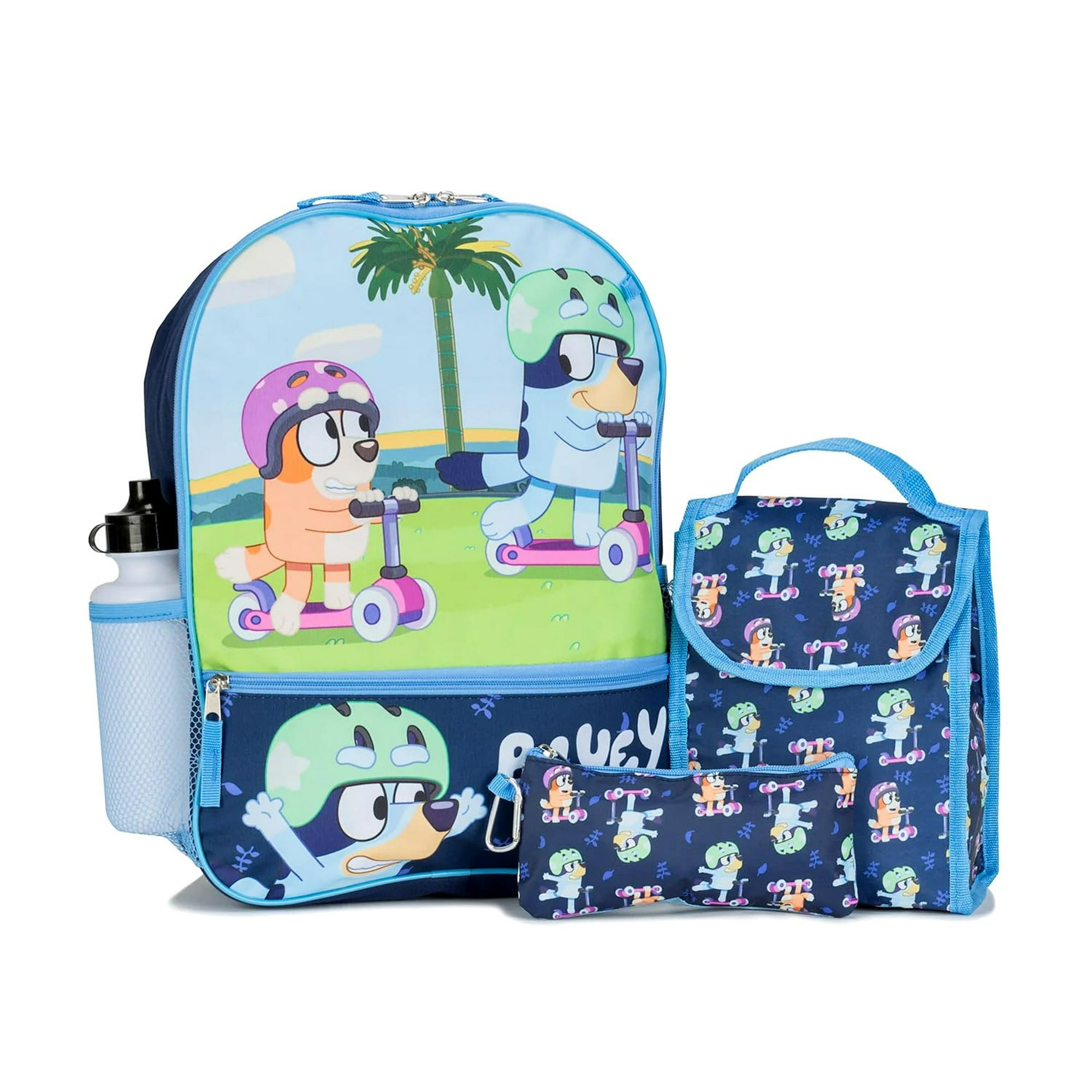 Ai Accessory Innovations - Set De Mochilas Disney Bluey And Bingo Para Niños Con Bolsa De Almuerzo