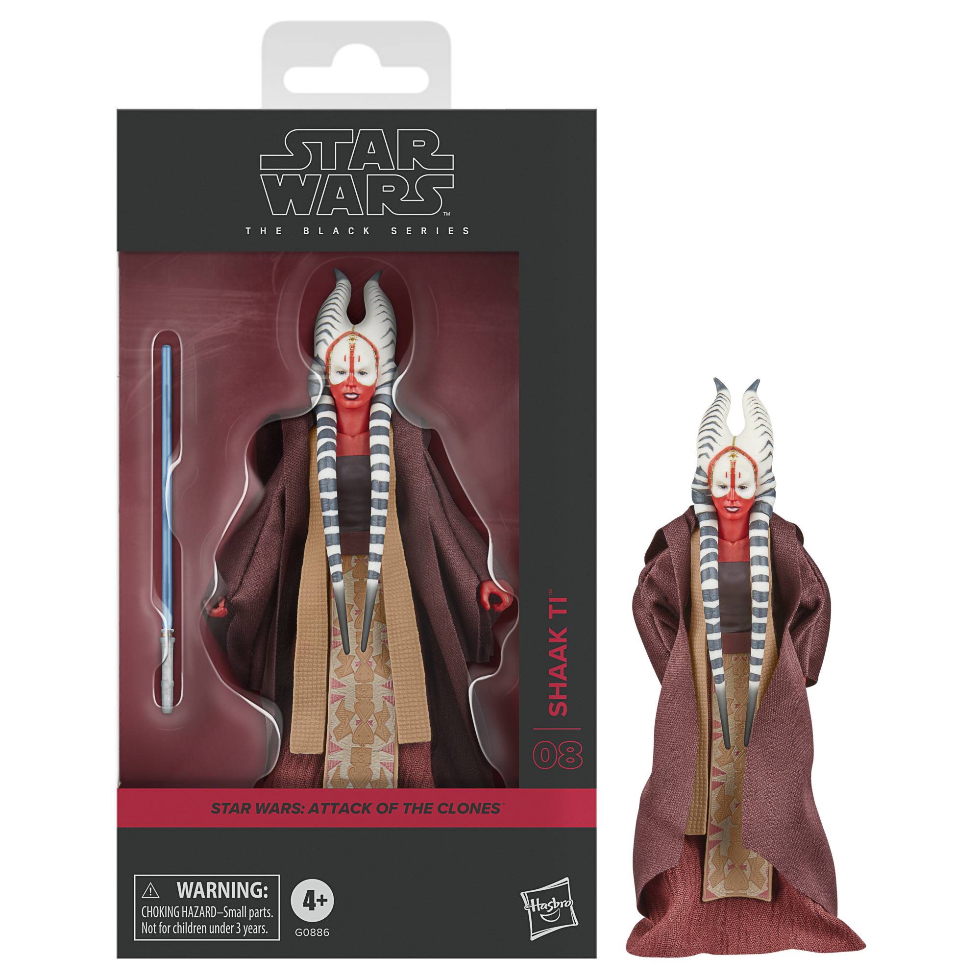 Figura De Acción Hasbro Black Series Attack Of The Clones Shaak Ti