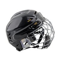 Ioensy - Profesional De Casco De Casco De Hockey Con Práctica De Jaula Casco Deportivo Ajustable Xl