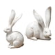 thumbnail image 4 of 2 Figuras De Conejo Decorativas Para Exterior, Interior, Patio, Alféizar De Ventana, Estilo A, 4 of 5