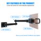 thumbnail image 3 of Soporte de pared para tabletas GSRUAN para tabletas de 7 a 13 pulgadas, 3 of 6