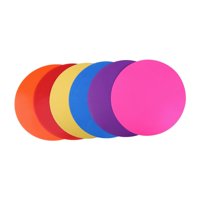 Ioensy - Marcadores De Puntos Discos Planos Fútbol Gimnasio Infantil Suelo Agilidad Velocidad Entrenamiento Mats 6 Piezas