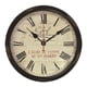 thumbnail image 1 of Reloj Redondo Con Números Romanos, Reloj De Pared Colgante Para Comedor, Dormitorio, Oficina, 1 of 5
