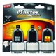 thumbnail image 1 of Paquete de 3 rodamientos Magnum de acero laminado Lock Master Lock, 1 of 1