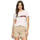thumbnail image 1 of Camiseta Tommy Hilfiger de corte regular con bandera bordada para mujer, 1 of 3
