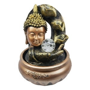 Genérico - Fuente Agua Buda Monje Adorno Decorativo Mesa Hogar Jhn