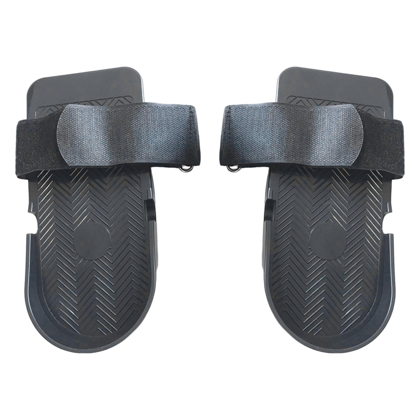 Magideal - Prácticos Pedales De Entrenamiento Elíptico, Correa Extendida, Antideslizante, Ligero, Fácil De Instalar, Ejercitador De Piernas Para Ejercicio En El