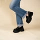 thumbnail image 2 of Mocasín Mujer Negro Leonie, 2 of 9