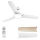 thumbnail image 1 of Ventilador de Techo DREO 42" Negro Motor DC Control Remoto Luz, 1 of 8
