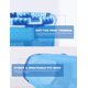thumbnail image 2 of Set de 4 botas antimoscas para caballo Tackmore de malla transpirable azul, 2 of 7