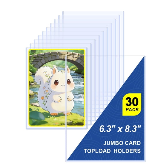 Protector de cartas CARDARCHIVER Jumbo 16 x 21 cm, paquete de 30