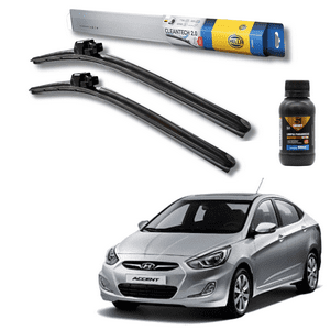 Plumillas Hella Cleantech Para Hyundai Accent 2011-2019