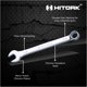 thumbnail image 4 of Juego de llaves combinadas HITORK 24 piezas SAE (1/4-1) y métricas, 4 of 8