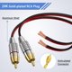 thumbnail image 3 of Adaptador de cables desnudos para altavoces a conectores RCA Ukiism 14 AWG, 3 of 7