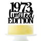 thumbnail image 2 of Adorno para pastel Yetxel 1973 Edición limitada negro con purpurina, 2 of 8