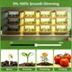 thumbnail image 3 of Kit de luces LED de cultivo FOSUO 3 unidades 60W espectro completo 50x12 cm, 3 of 9