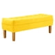 thumbnail image 2 of Banqueta Wood 2c Felpa 04 Amarillo, 2 of 4