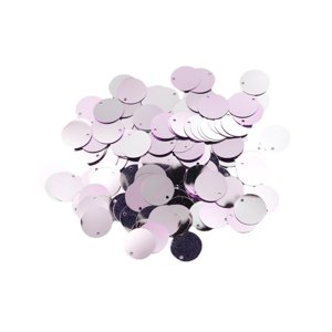 Bothyi - 130 Piezas De Lentejuelas Redondas Sueltas, Lentejuelas Planas Para Hacer Joyas, Color Plata