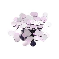 Bothyi - 130 Piezas De Lentejuelas Redondas Sueltas, Lentejuelas Planas Para Hacer Joyas, Color Plata