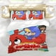 thumbnail image 5 of Mi Mascota Mágica Morphle Conjunto de sábanas temático, trío de piezas, cómodo y amigable con la piel, diseño único, regalo de decoración para el hogar para familiares, amigos y fans, 90 cm * 190 cm, 5 of 6