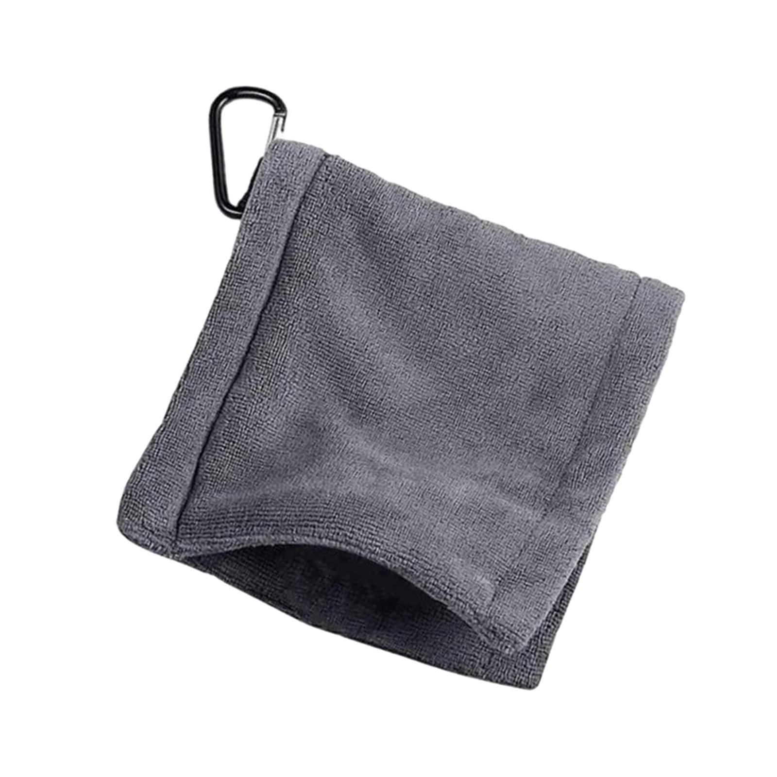 Ioensy - Toalla De Limpieza De Pelotas De Golf Toalla Limpiadora De Pelotas De Golf Para Golfistas De Deportes Al Aire Libre Gris