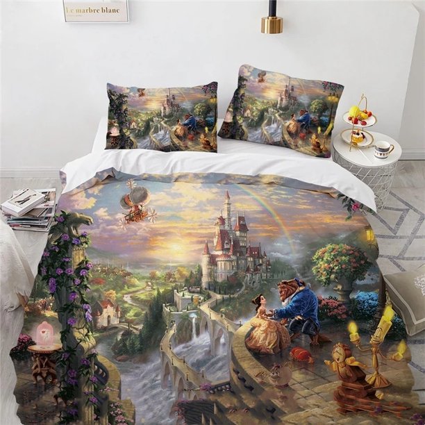 Aladdin Jasmine Duvet Cover Pillow Cover Home Room Bedroom Decoration Bedding Queen Double Bed Boy Girl Duvet Cover Gift Bed Sheets