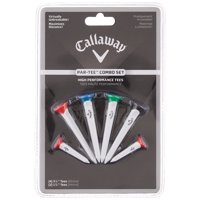 Golf Tees Callaway Par-Tee De Plástico Blanco, 3.25 Pulgadas, Paquete De 4