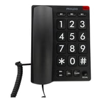 Teléfono Fijo Números Grandes Philco Negro 170Bk 23Prt170Bk