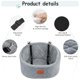 thumbnail image 3 of Asiento de coche para perros Lealchum para perros pequeños de hasta 14 kg, ultrasuave, 3 of 6