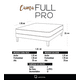 thumbnail image 5 of Cama Zen Best Full Colchon Pro Tela Velvet Negro, 5 of 5