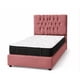 thumbnail image 1 of Cama premium 1,5 plazas más colchón, color palo rosa, 1 of 2