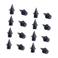 Ioensy - 16X Tacos De Repuesto Para Zapatillas De Atletismo De 7 Mm Para Jogging Escalada Competición Negro