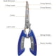 thumbnail image 5 of Pinza para labios de pescado, báscula digital de mano, pinza para peces, alicates de pesca, kit combinado para quitar anzuelos, aparejos de pesca, 5 of 7