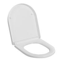 Stretto - Asiento Y Tapa Urea Soft Close Para Wc Atos Visagra Acero Inox.